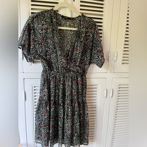 Maternity dress sheer with slip